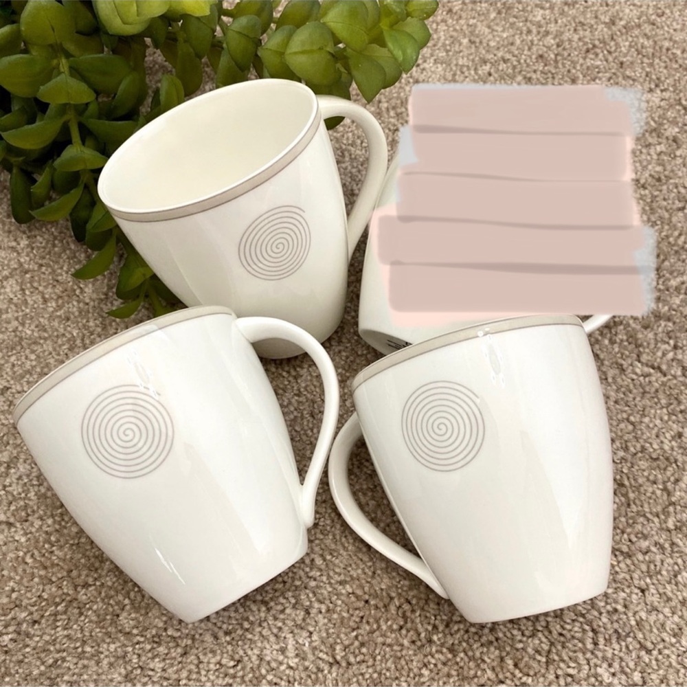 Set of 3 Mikasa Cups Strong Fine China
